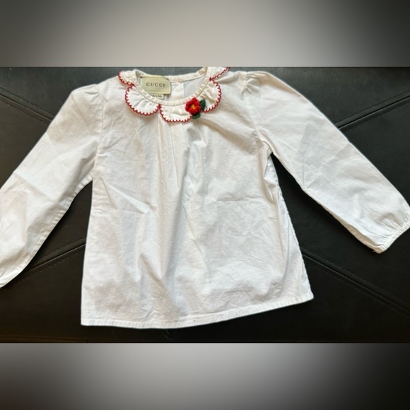 Gucci Toddler blouse size 12-18 months EUC - Picture 4 of 7